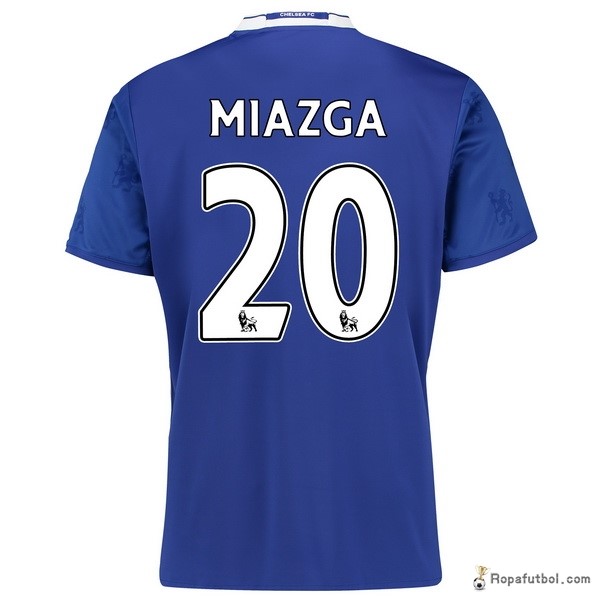 Camiseta Chelsea Replica Primera Ropa Miazga 2016/17 Azul